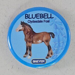Breyer Bluebell Clydesdale Foal Pinback Button